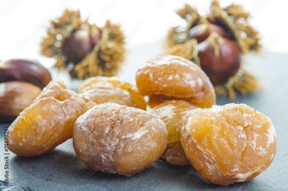 Fototapeta premium marrons glacés