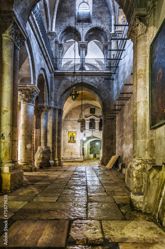 Jerusalem. Israel-9 March 2010. Holy Sepulchre Church