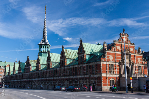 The Stock Exchange (Borsen) in Copenhagen, Denmark.