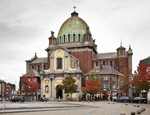 Saint-Christophe church in Charleroi. Belgium © Andrey Shevchenko