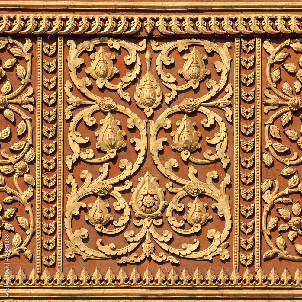 Traditional Laos style art Traditional Laos style art