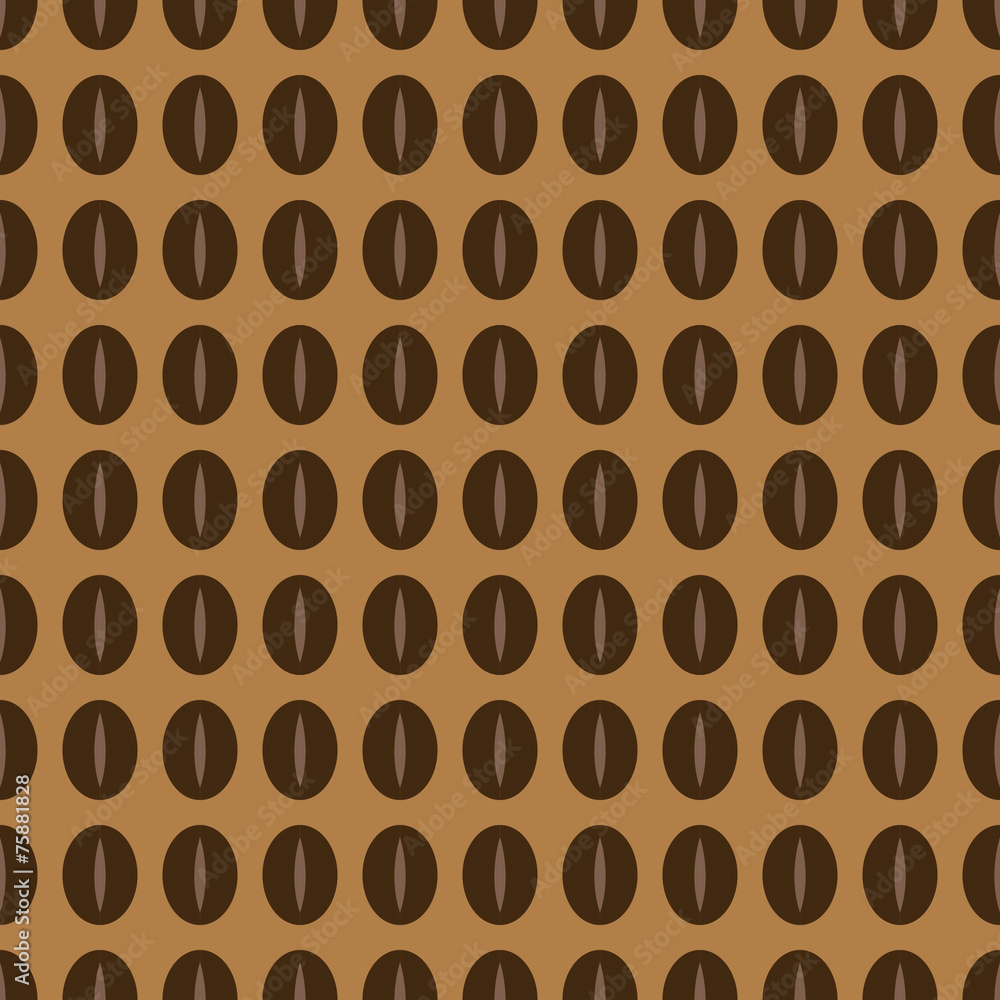 Obraz premium Coffee seamless pattern