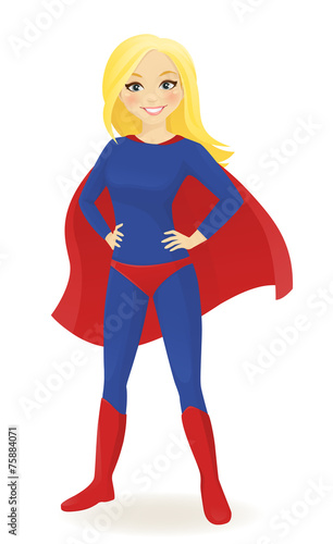 Super hero woman