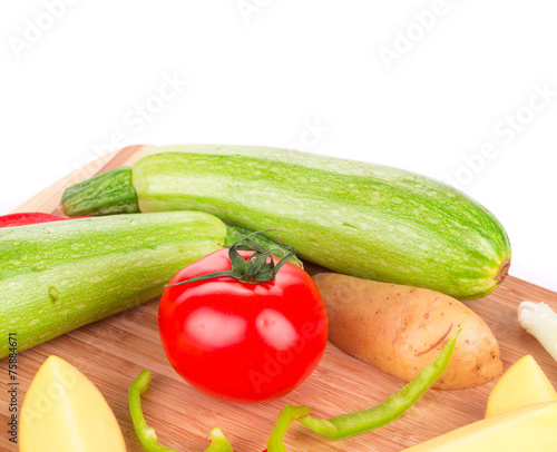 Various ripe vegetables