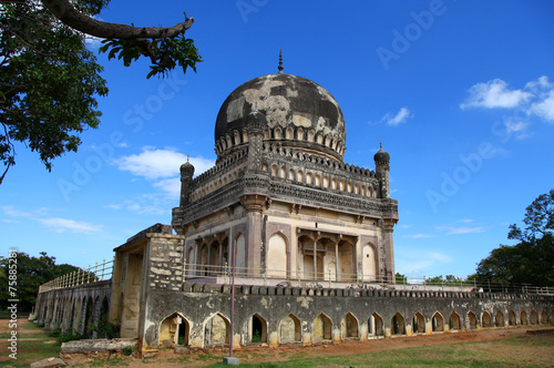 Historic Quli Qutb Shahi tomb photo