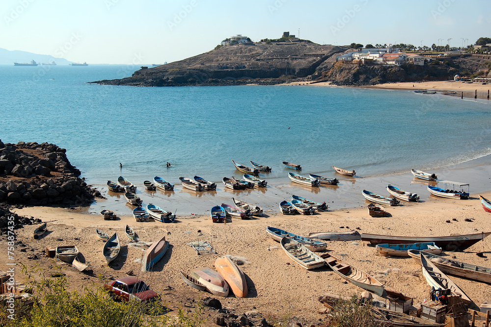 Aden gulf in Yemen