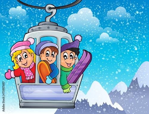 Cable car theme image 2