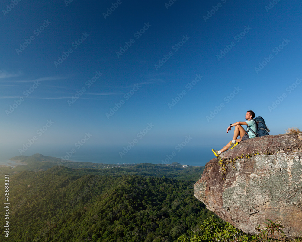 Obraz premium Tourist