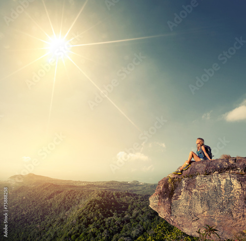 Hiker lady