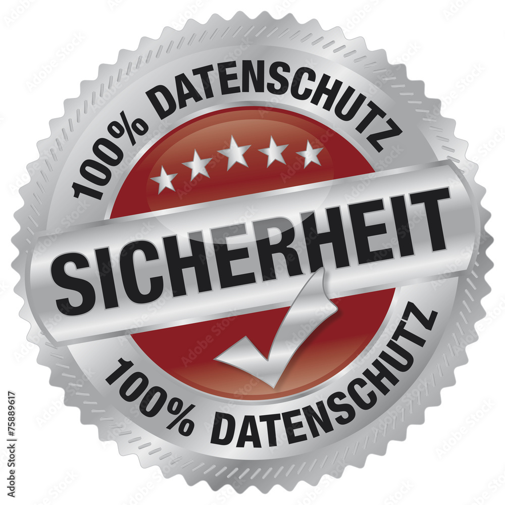 Obraz premium Sicherheit - 100% Datenschutz