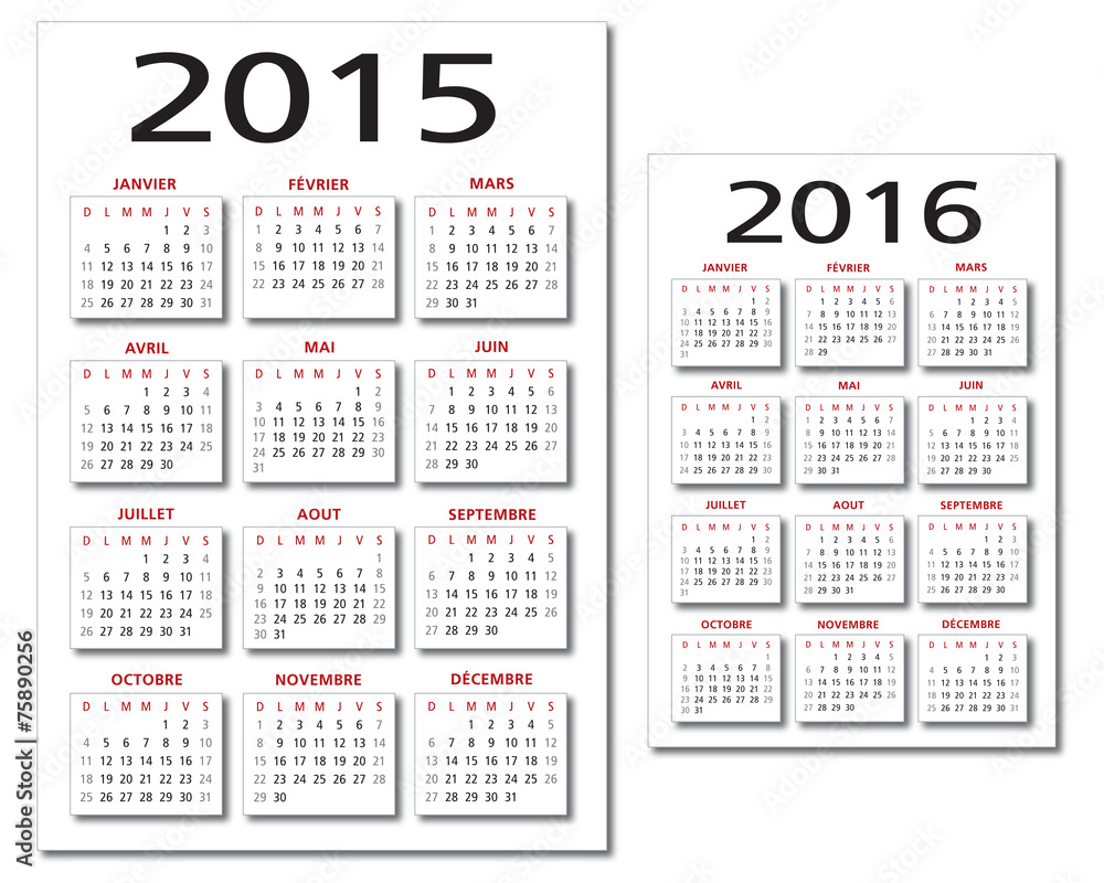 calendrier français 2015 2016 calendrier français 2015 2016