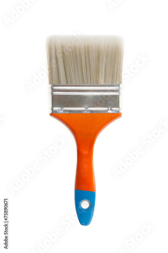 Wallpaper Mural paint brush isolated on white Torontodigital.ca
