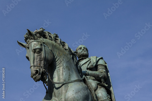 Statue   questre de Cosimo I de Medici - Florence