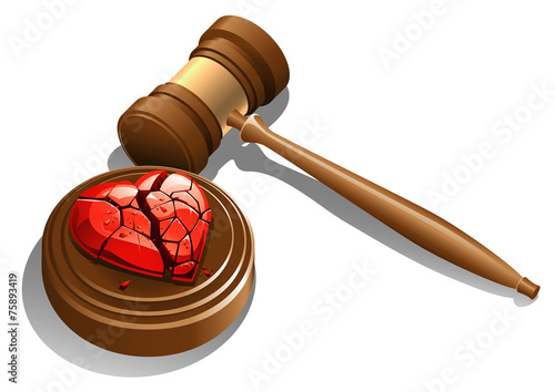 Conceptual Scene of Divorce Decree