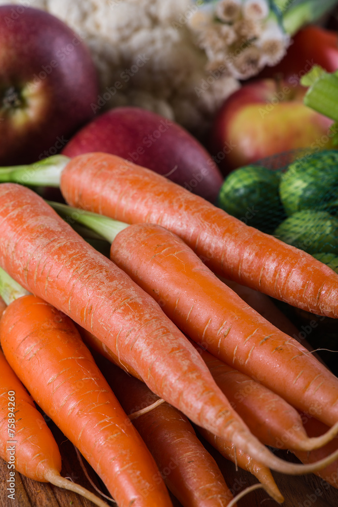 Mixed group of whole farm fresh organic vegetables Mixed group of whole farm fresh organic vegetables