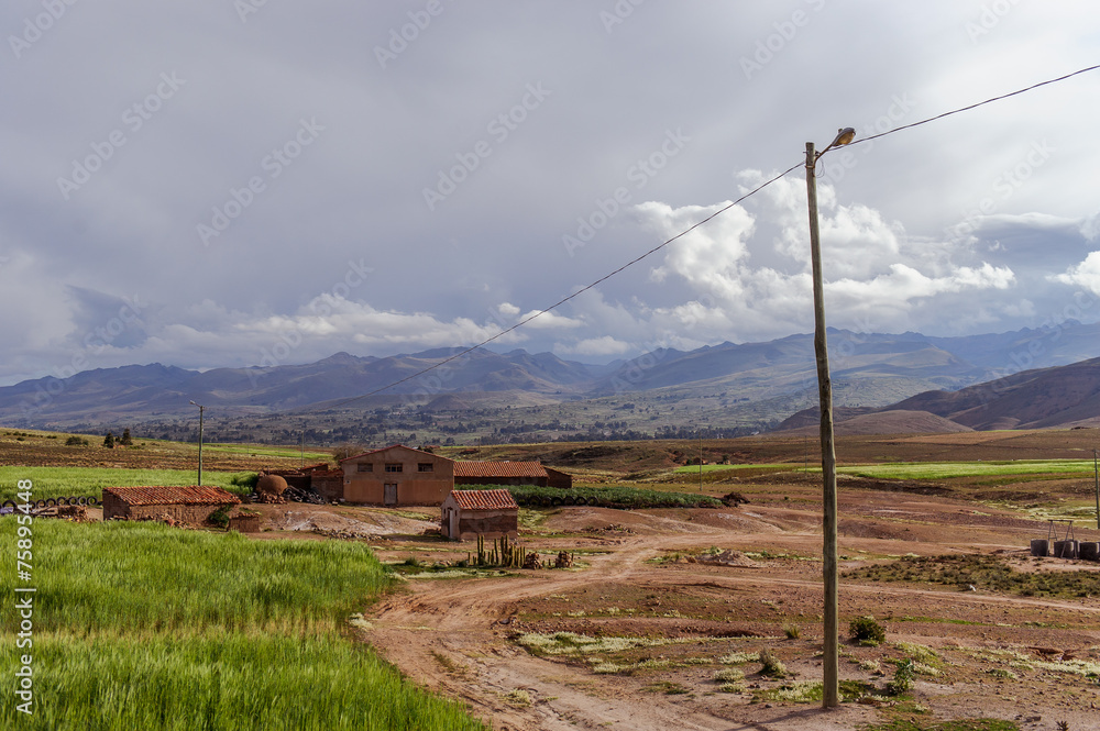 Mountains of Bolivia, altiplano