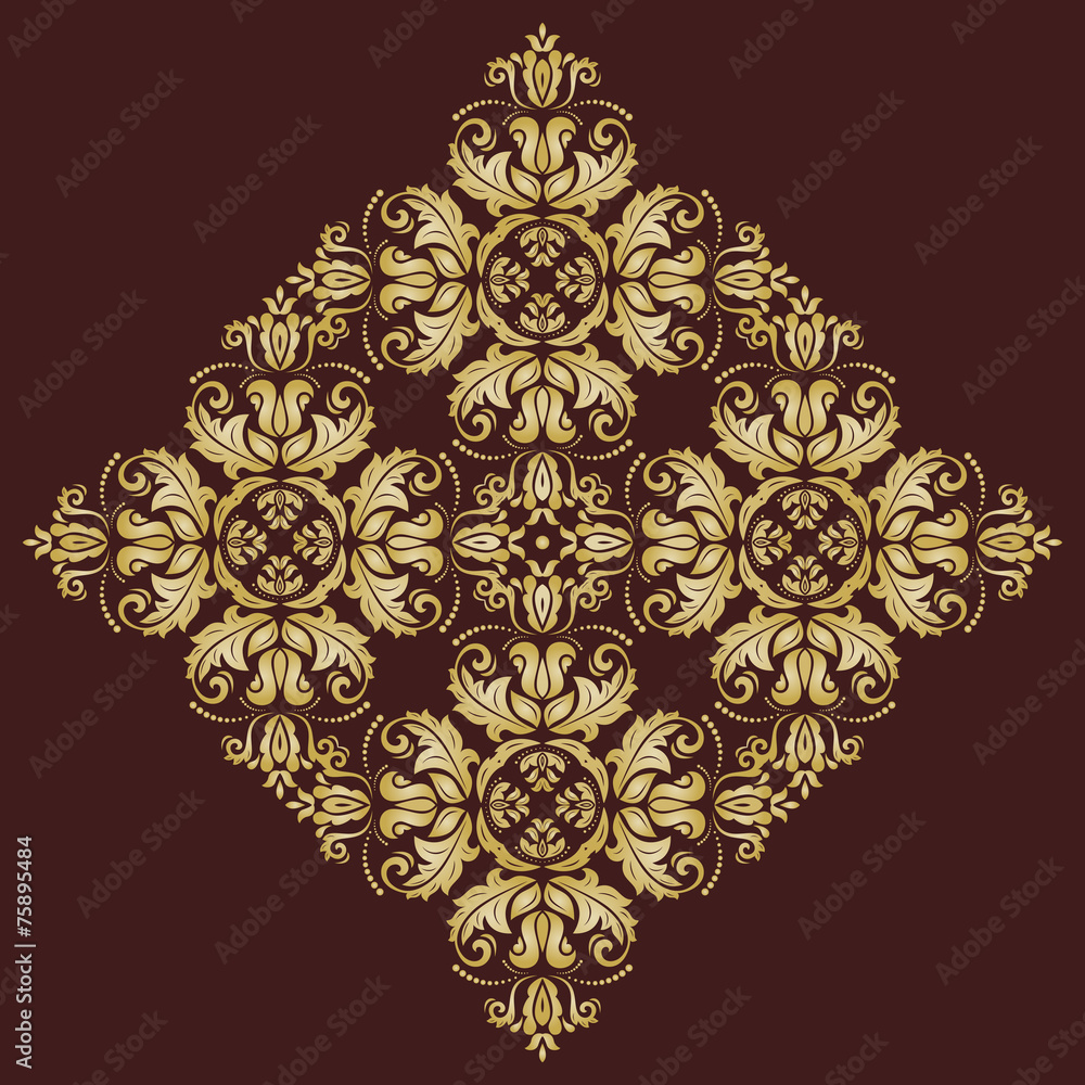 Orient Vector Pattern. Abstract Ornament Orient Vector Pattern. Abstract Ornament