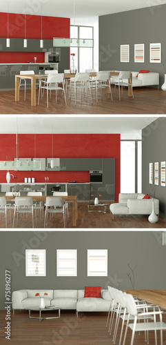 moderne Küche Interieur Design © virtua73