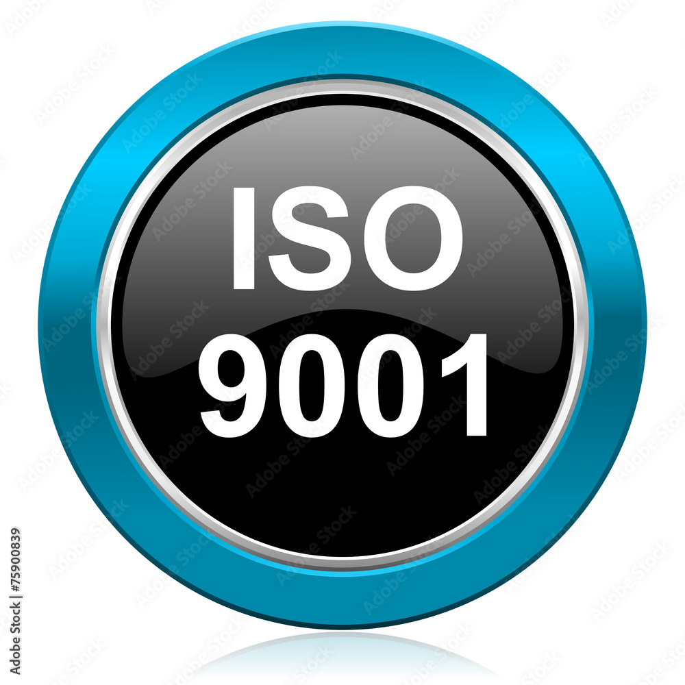 iso 9001 glossy icon iso 9001 glossy icon