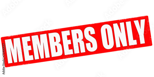 Members only