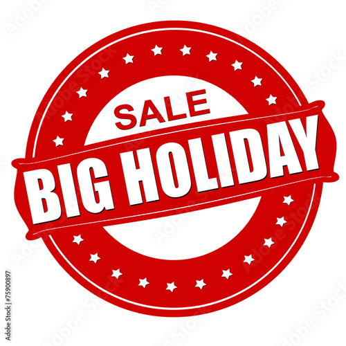 Big holiday sale