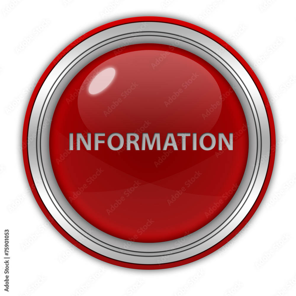 information circular icon on white background information circular icon on white background