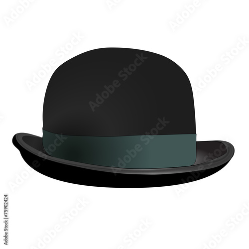 Bowler hat vector