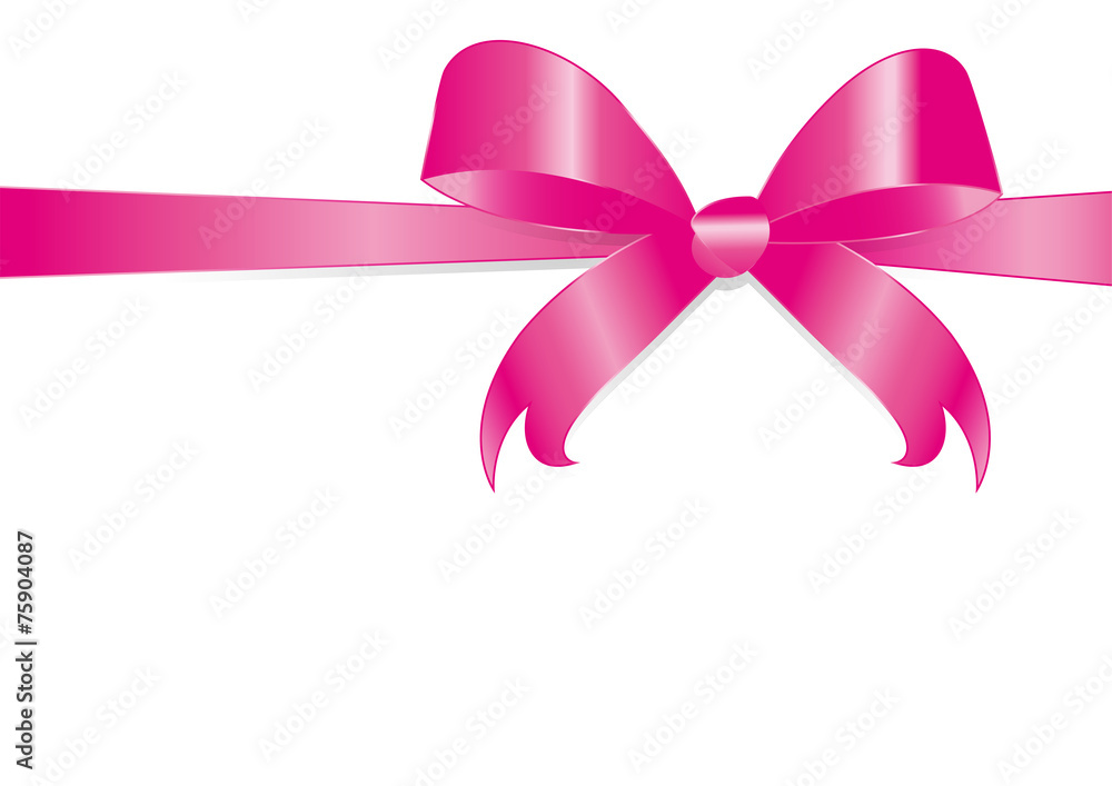 Schleife rosa