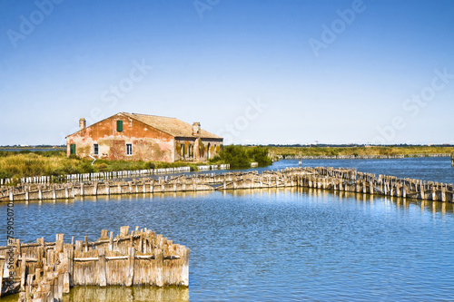 The Comacchio valleys  (Italy) UNESCO protected site