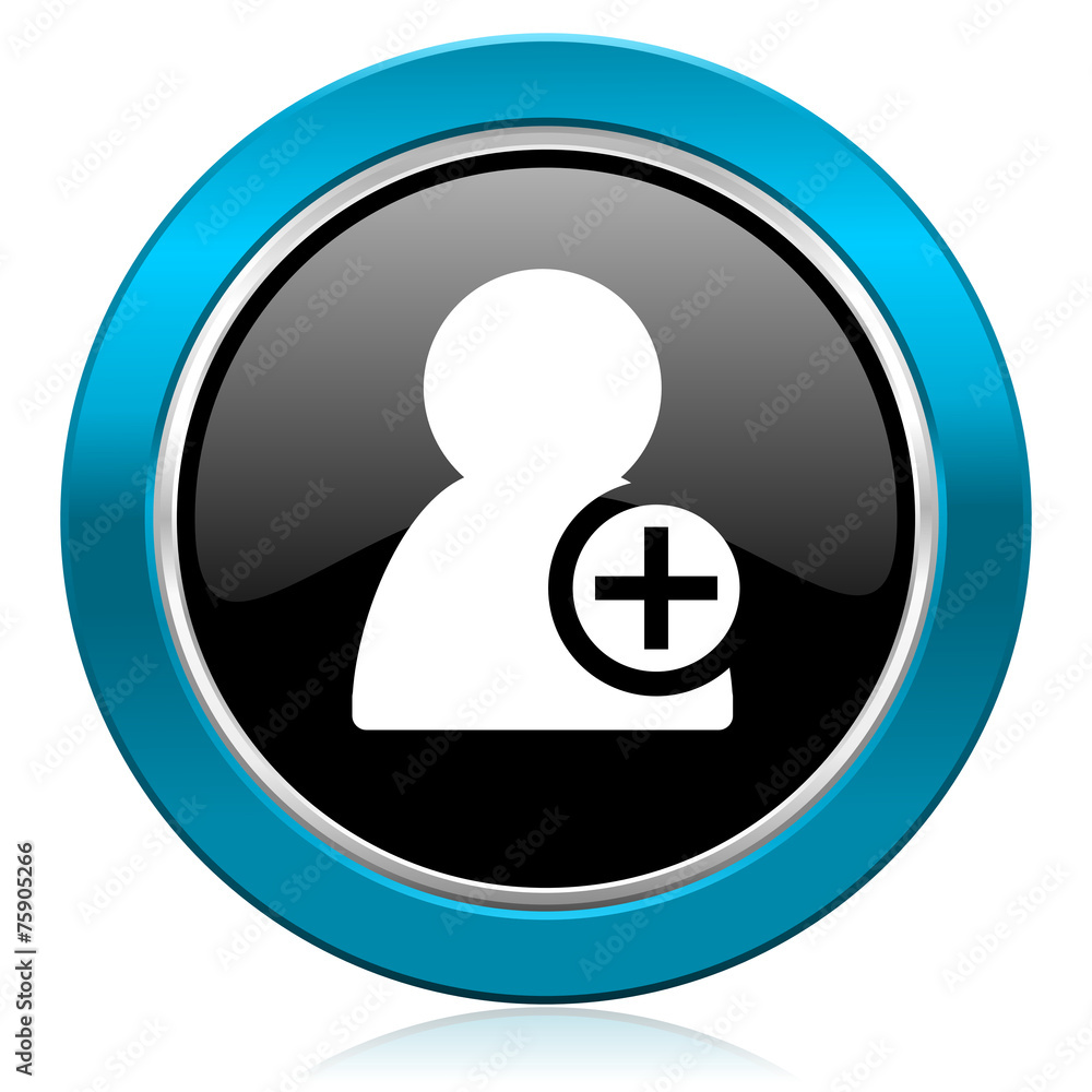 add contact glossy icon add contact glossy icon