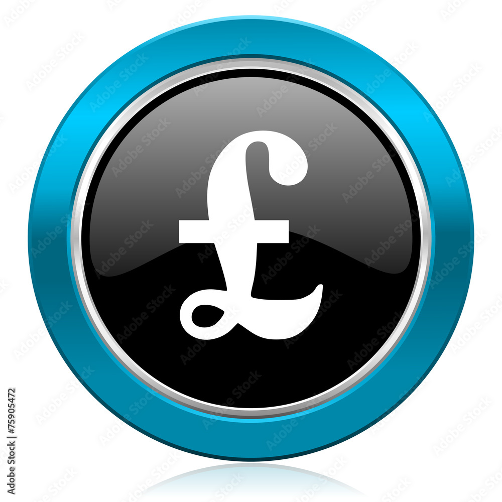 pound glossy icon pound glossy icon