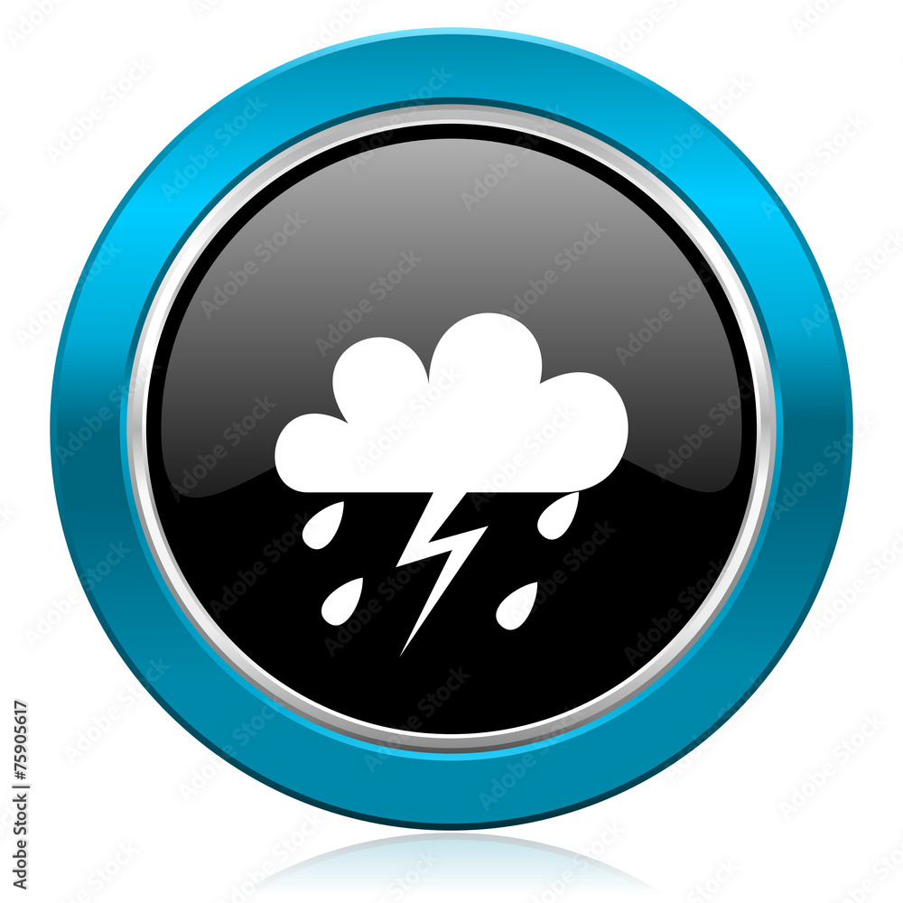 storm glossy icon waether forecast sign storm glossy icon waether forecast sign