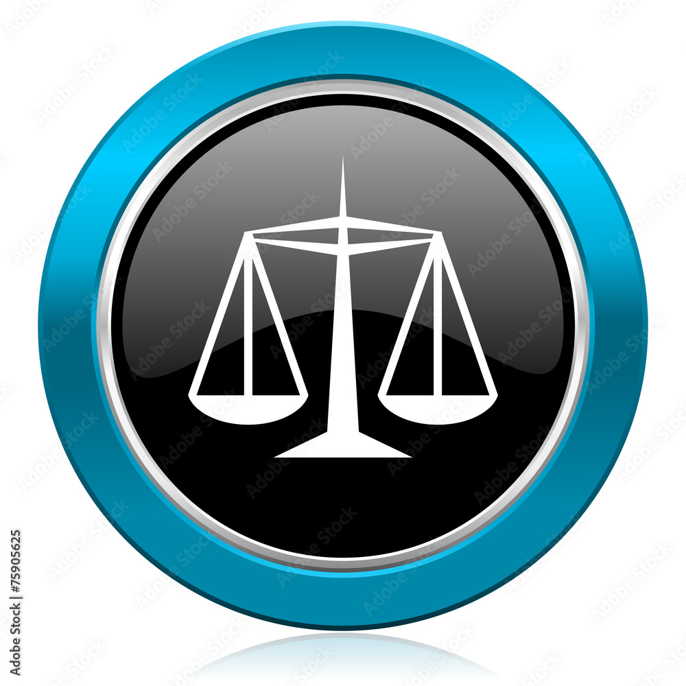 justice glossy icon law sign justice glossy icon law sign