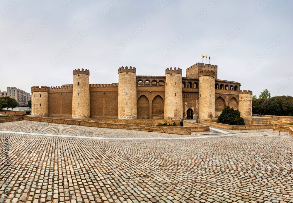Fototapeta premium Aljaferia palace in Saragossa