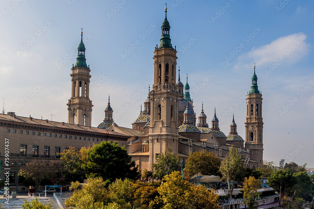 Basilica de Nuestra Senora del Pilar in Zaragoza