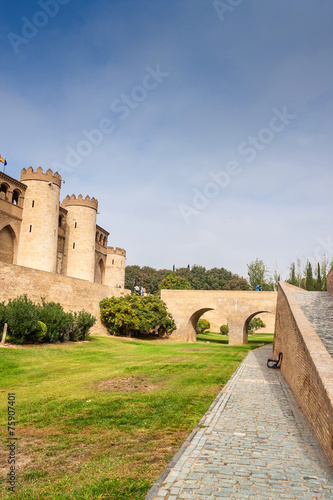 Aljaferia palace in Saragossa