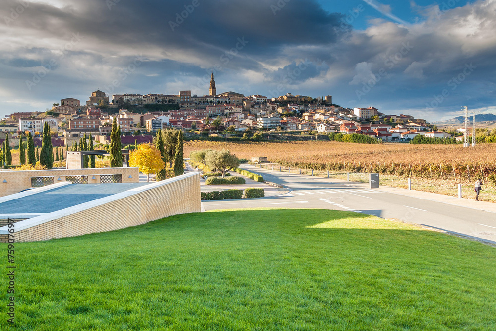 Obraz premium Briones village