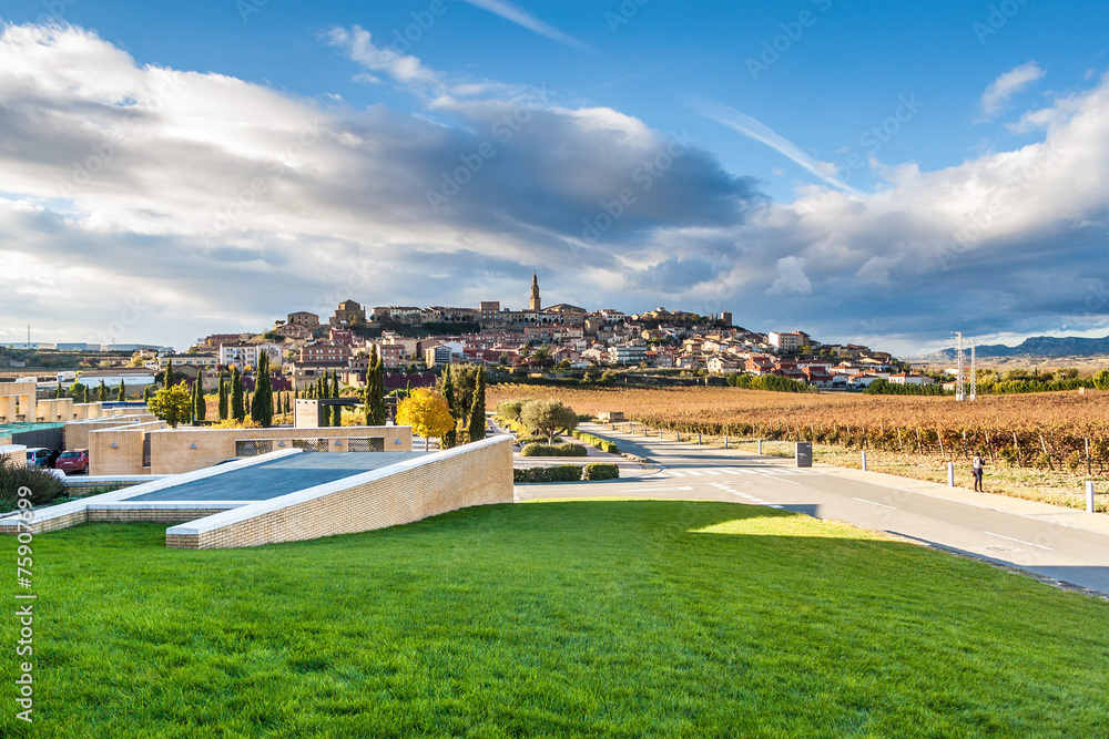 Obraz premium Briones village
