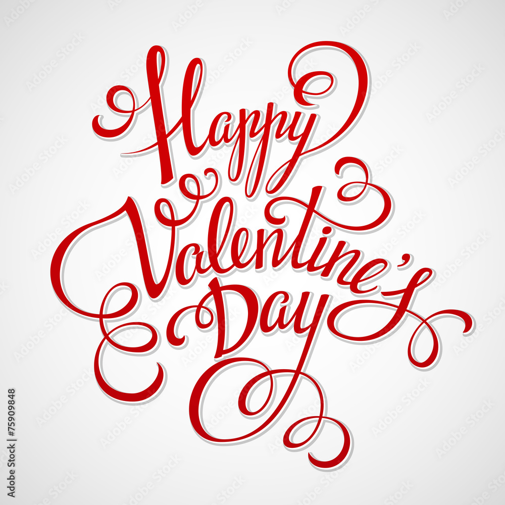 Typography Valentine's Day cards Typography Valentine's Day cards