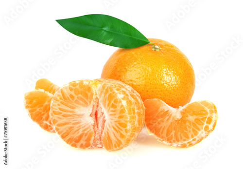 Tangerine or Mandarin Fruit