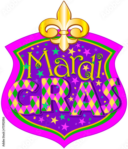 Mardi Gras blazon