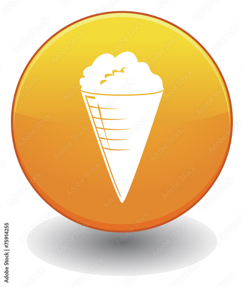 Ice Cream web button