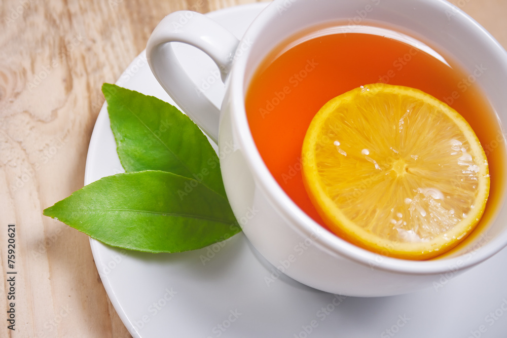 Cup of tea with lemon Cup of tea with lemon