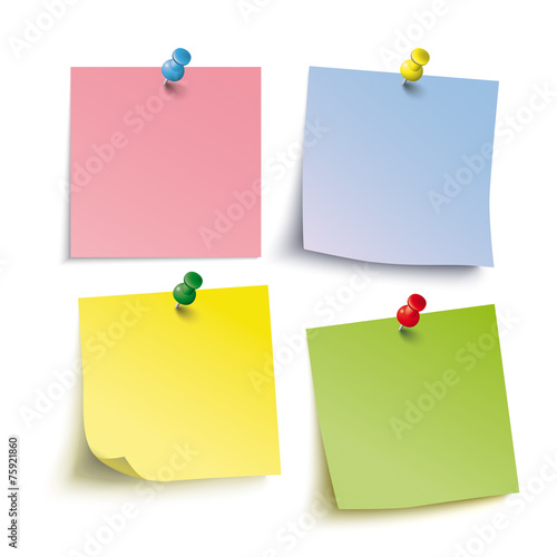 4 Colored Sticks 4 Pins