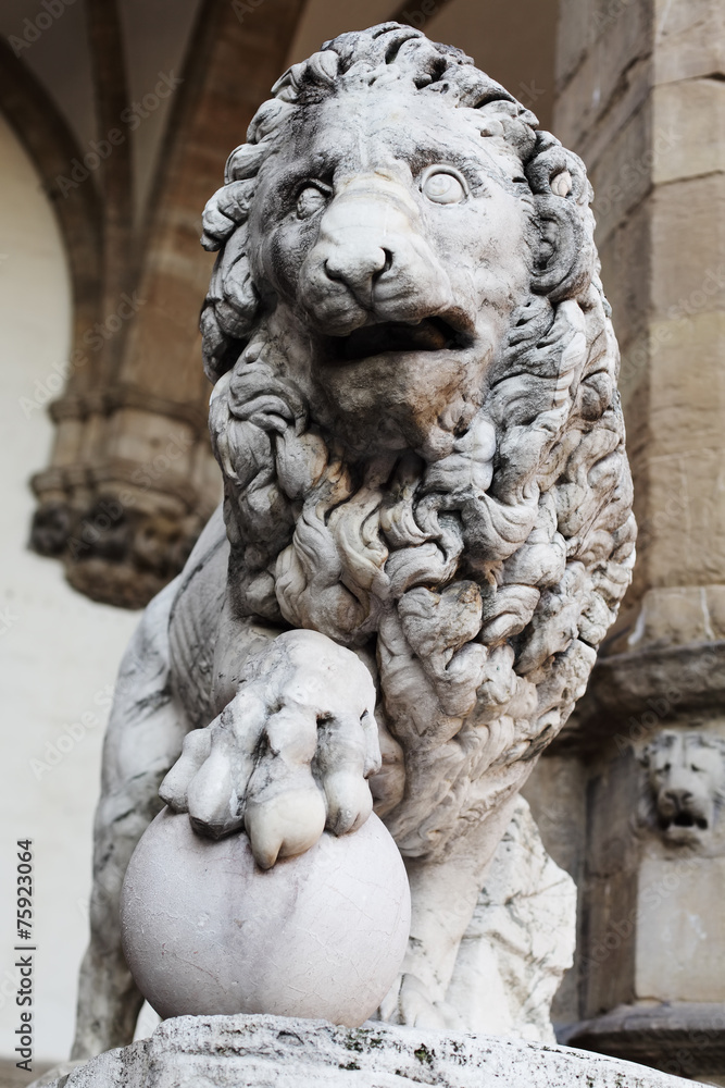 Sculpture - lion of florence