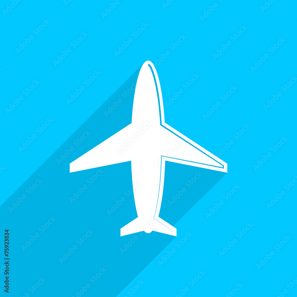 Airplane web icon