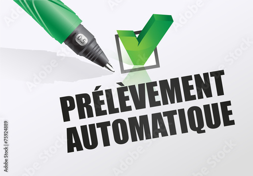 virement, prélèvement automatique