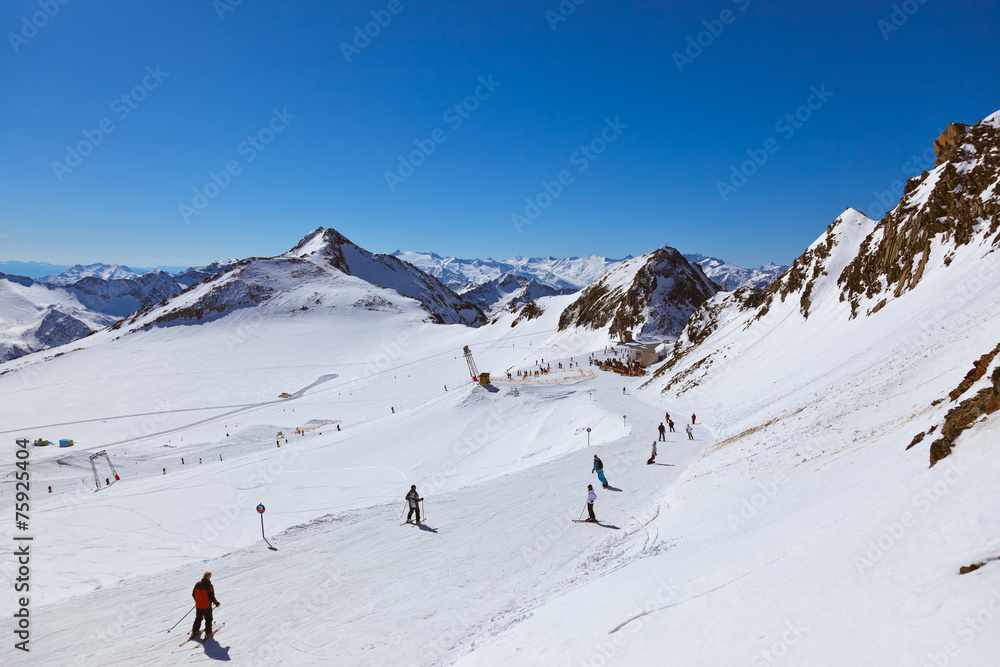 Mountains ski resort - Innsbruck Austria