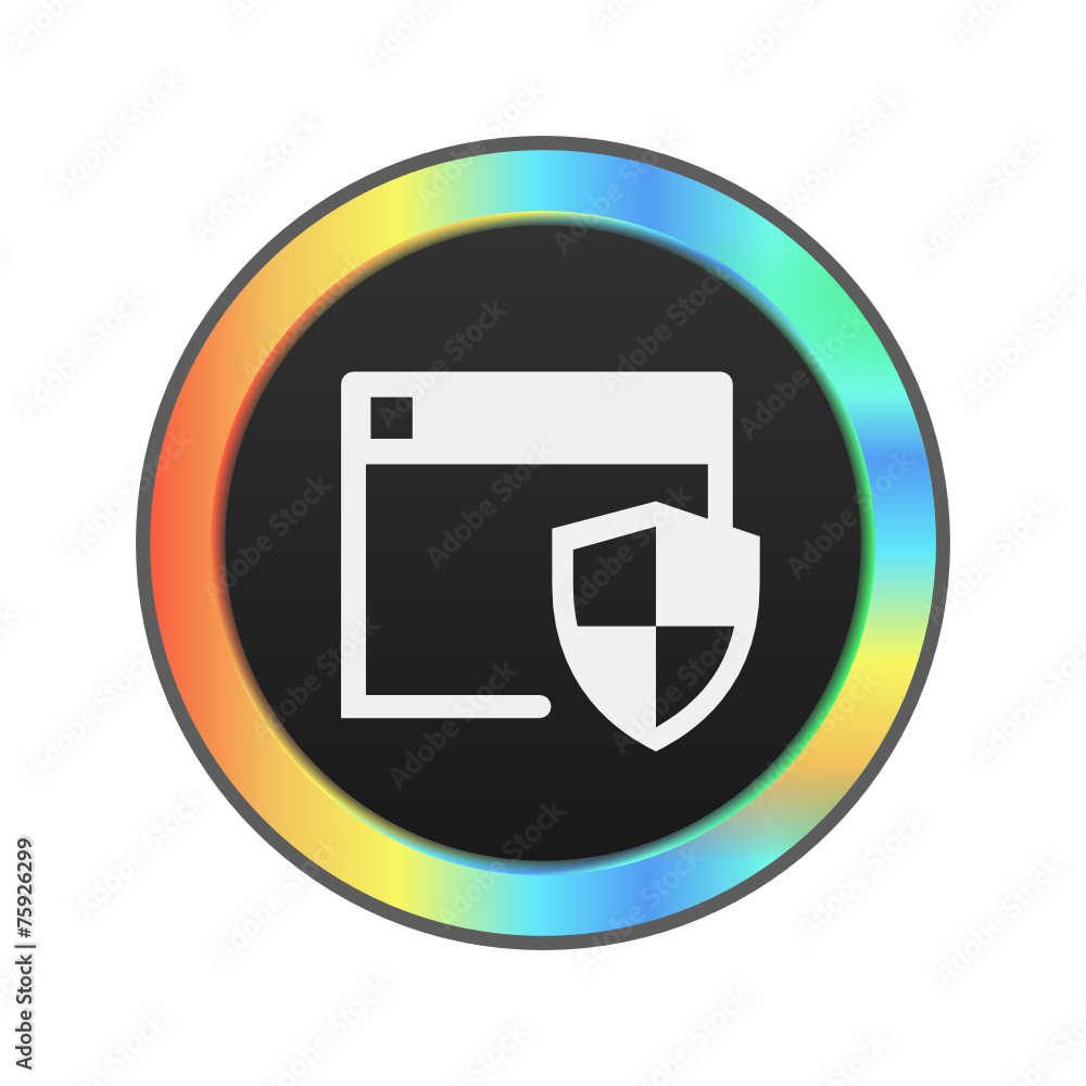Colorful Web Button Colorful Web Button