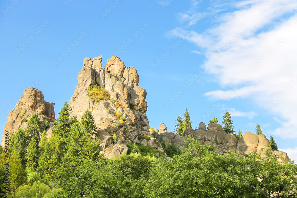 Mountain - fortress in the historical and cultural reserve 